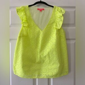 Lilly Pulitzer tank/short sleeve shirt